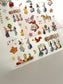 Cozyca Products Clear Sticker / Rabbit Garden