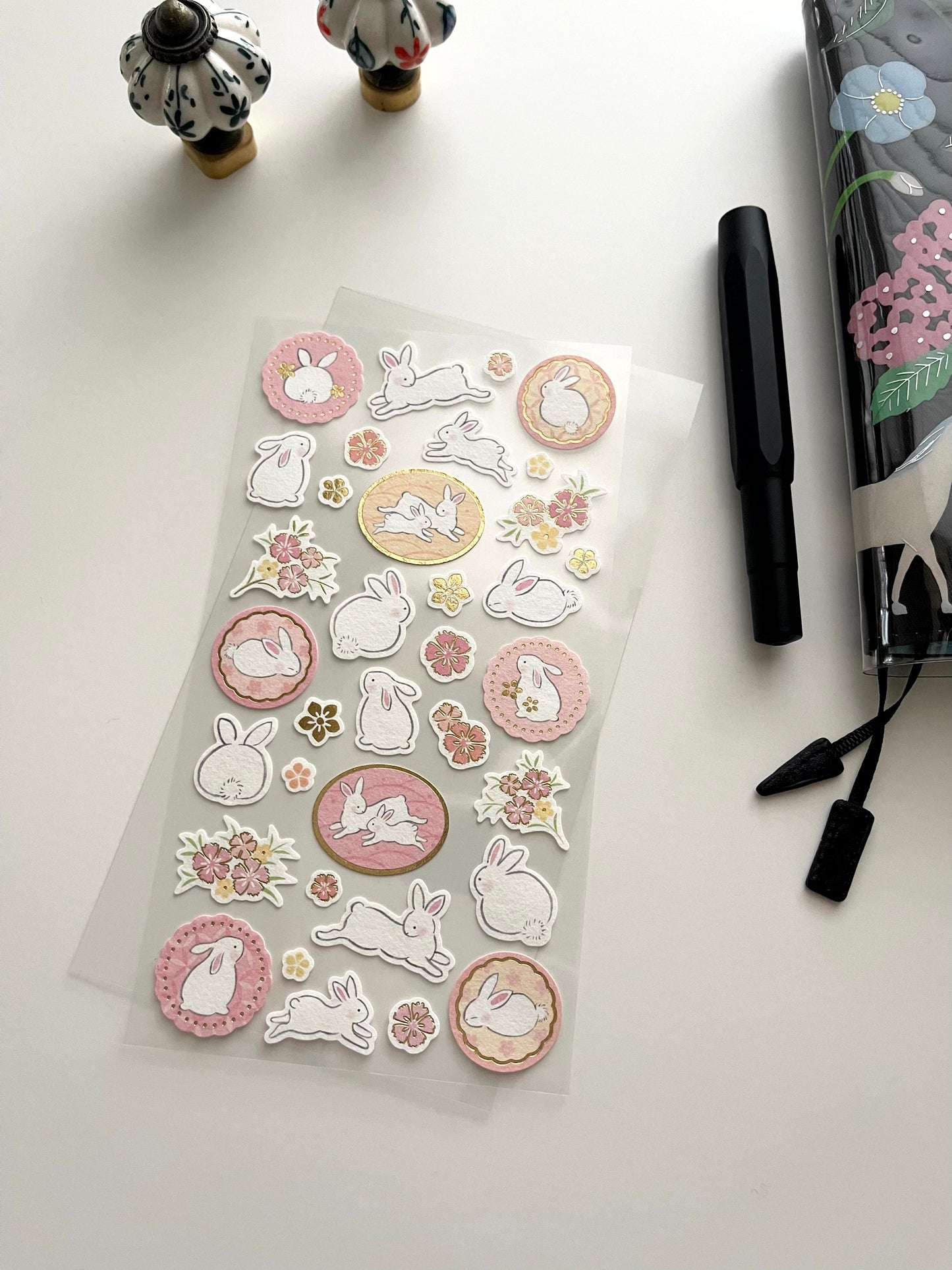Yufumi Rabbit Mino Stickers