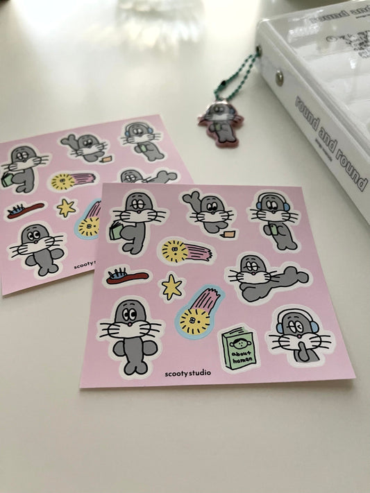 Scooty Studio Freddy Sticker / In My Room