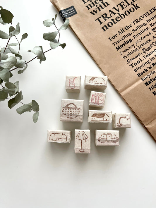 Bighands Rubber Stamps / 9 Designs