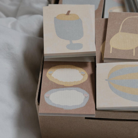 Bighands Memo Pads / 4 Designs