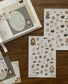 Innkbenchmark SHI (Eat) Washi Sticker Set