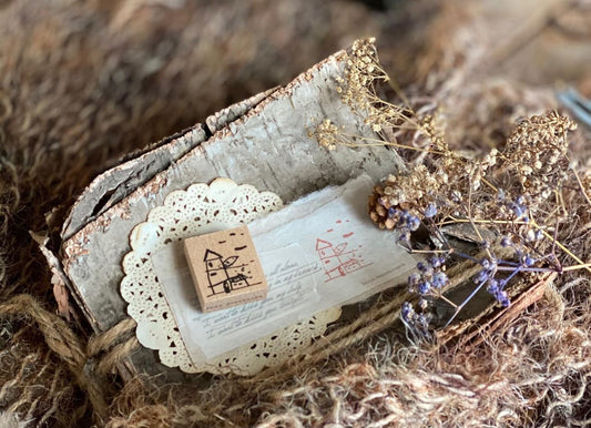 Innkbenchmark Route Moment Rubber Stamp