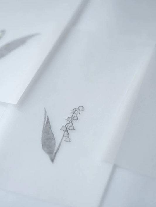 Florist Watercolor Transfer Sticker