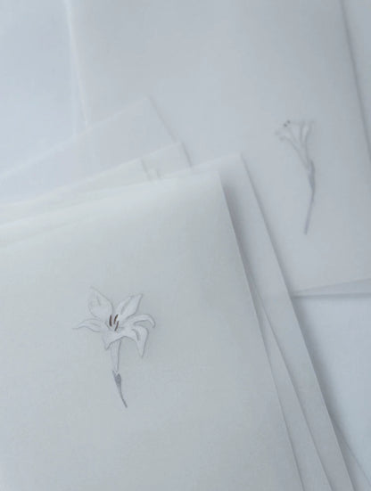 Florist Watercolor Transfer Sticker