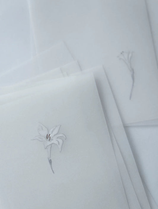 Florist Watercolor Transfer Sticker