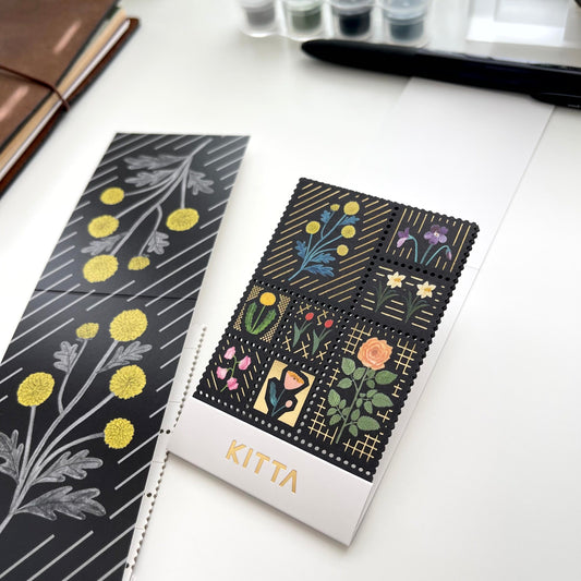 KITTA Flower Washi Stickers // KITPP004