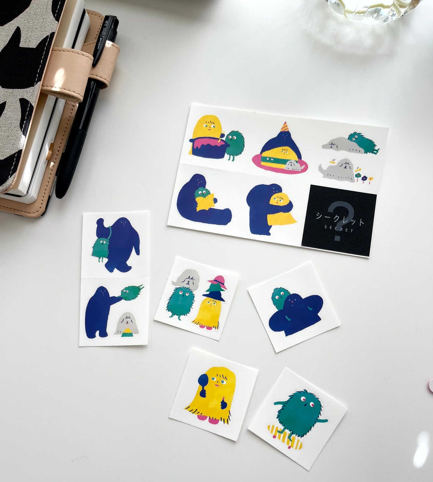 HITOTOKI Perforated Kiss-Cut Sticker Sheet // Life