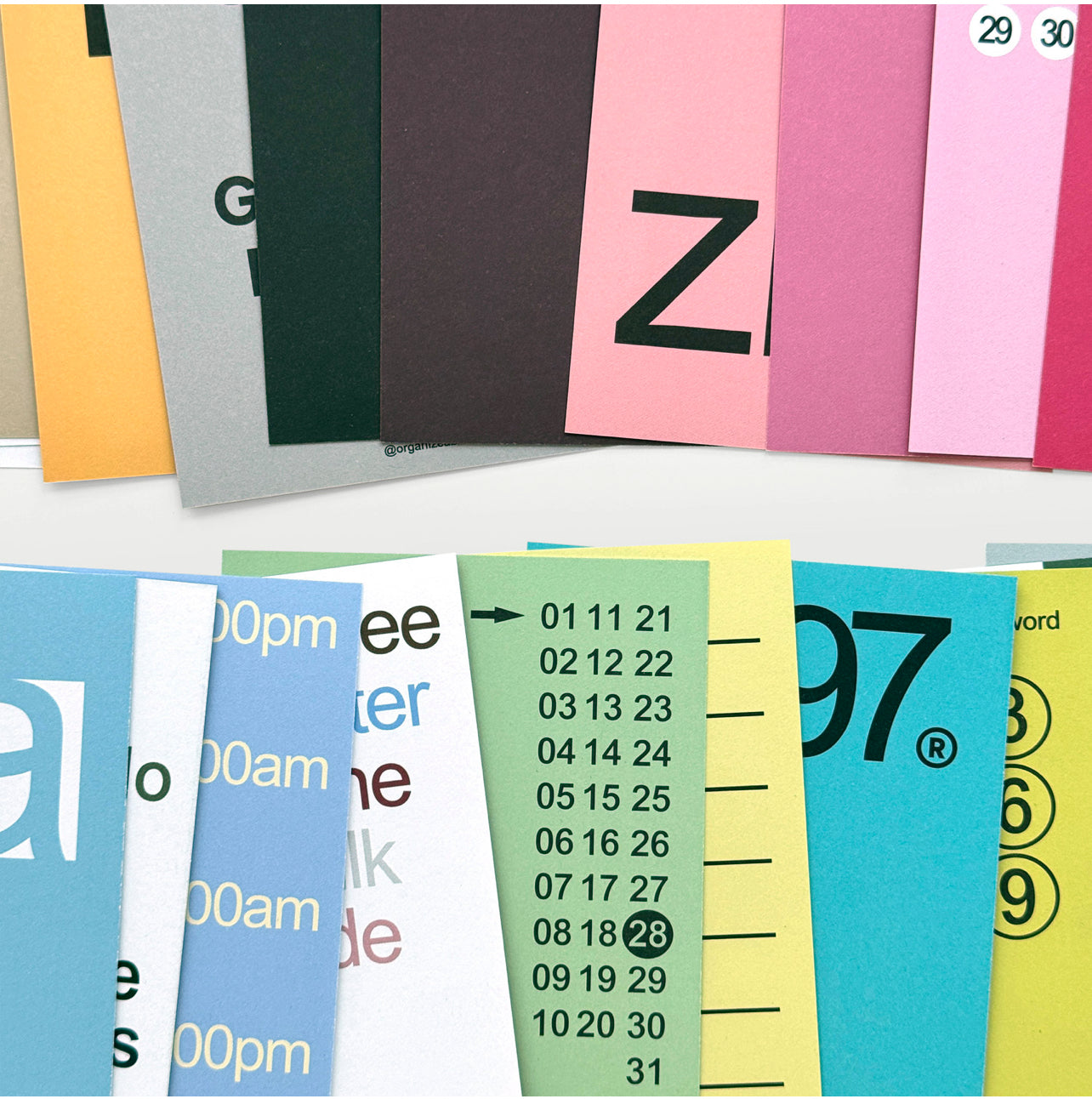 Organize a bit Inner Paper // Graphic + Color
