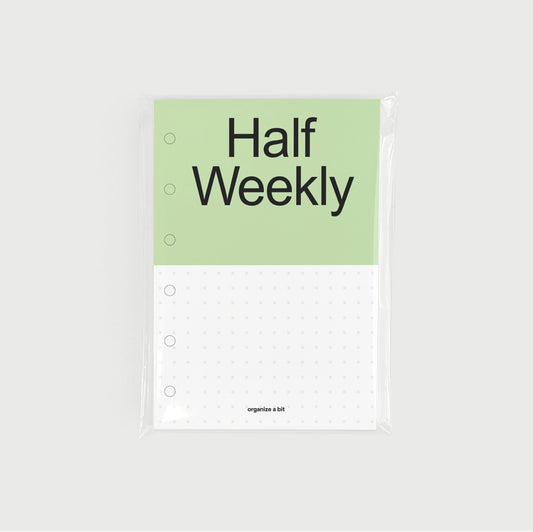Organize a bit Inner Paper // Half Weekly