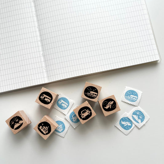 EileenTai.85 Let's Go Mini Stamps // 6 Designs