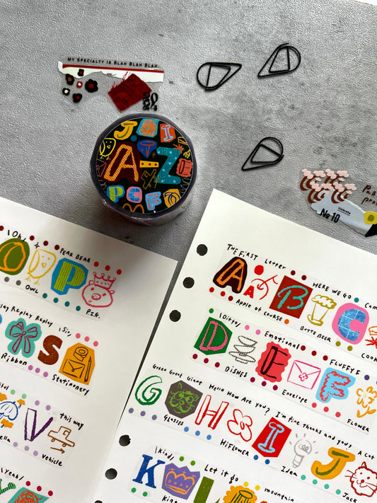 A kind of café The A to Z PET Tape