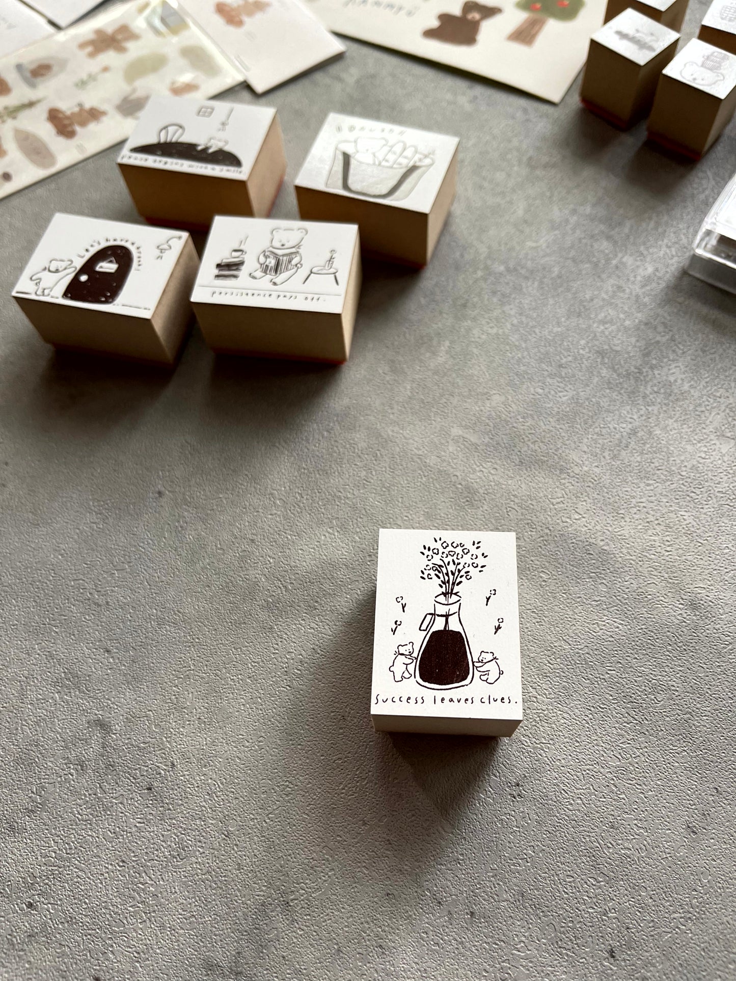 Ranmyu Easy Life Rubber Stamp // 5 Designs