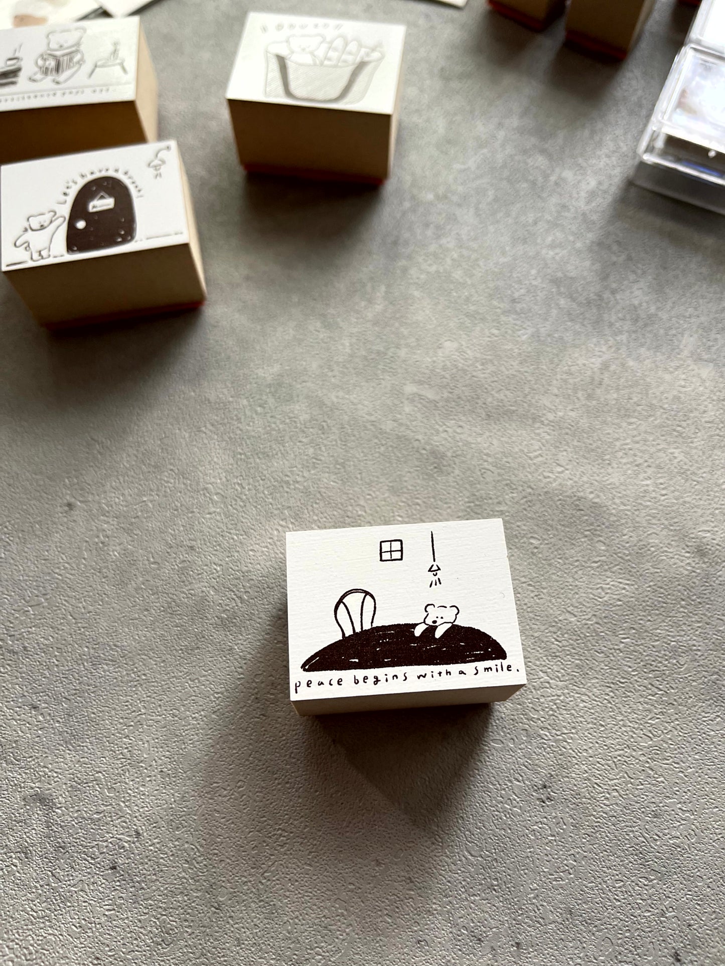 Ranmyu Easy Life Rubber Stamp // 5 Designs