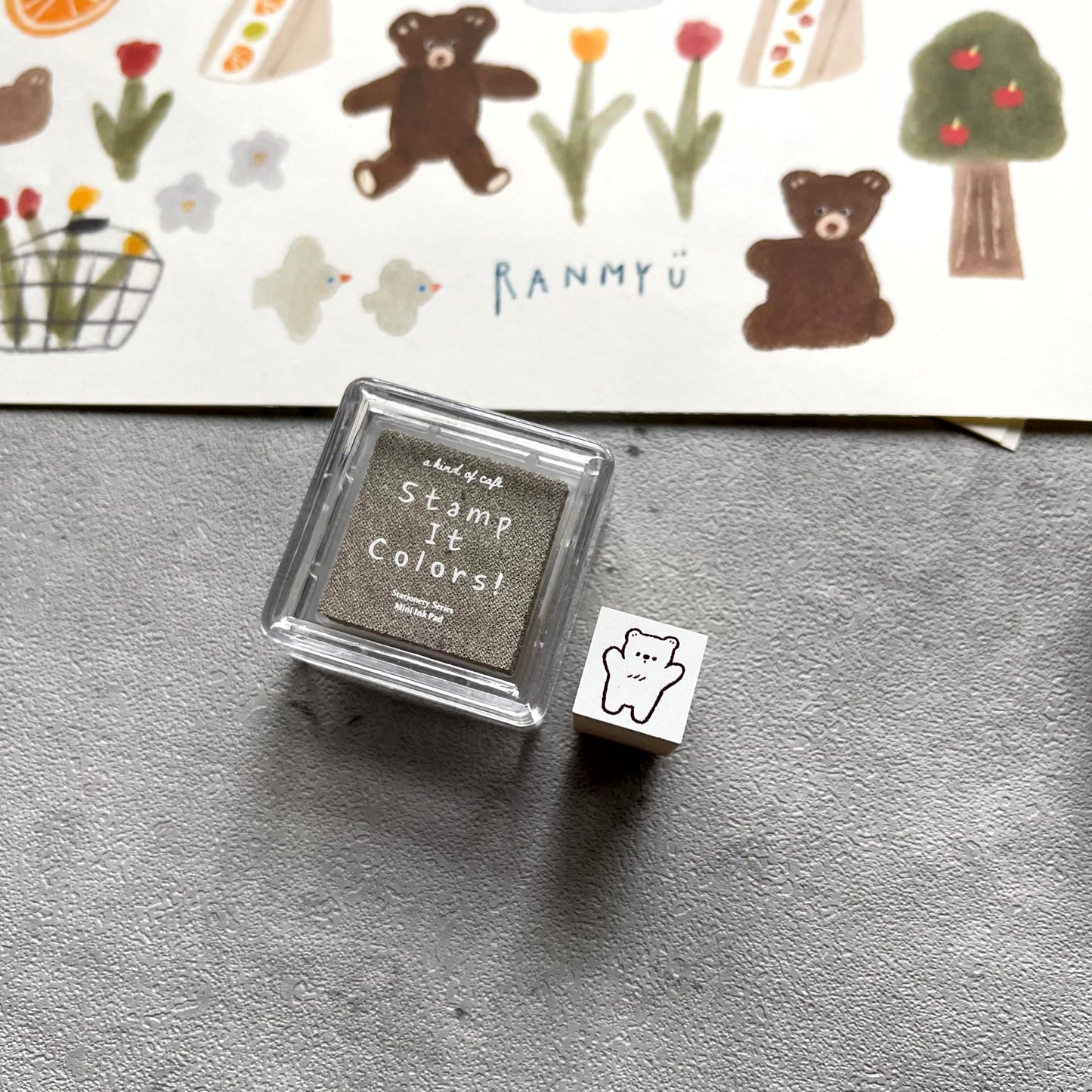 Ranmyu Mini Rubber Stamp // 2 Designs