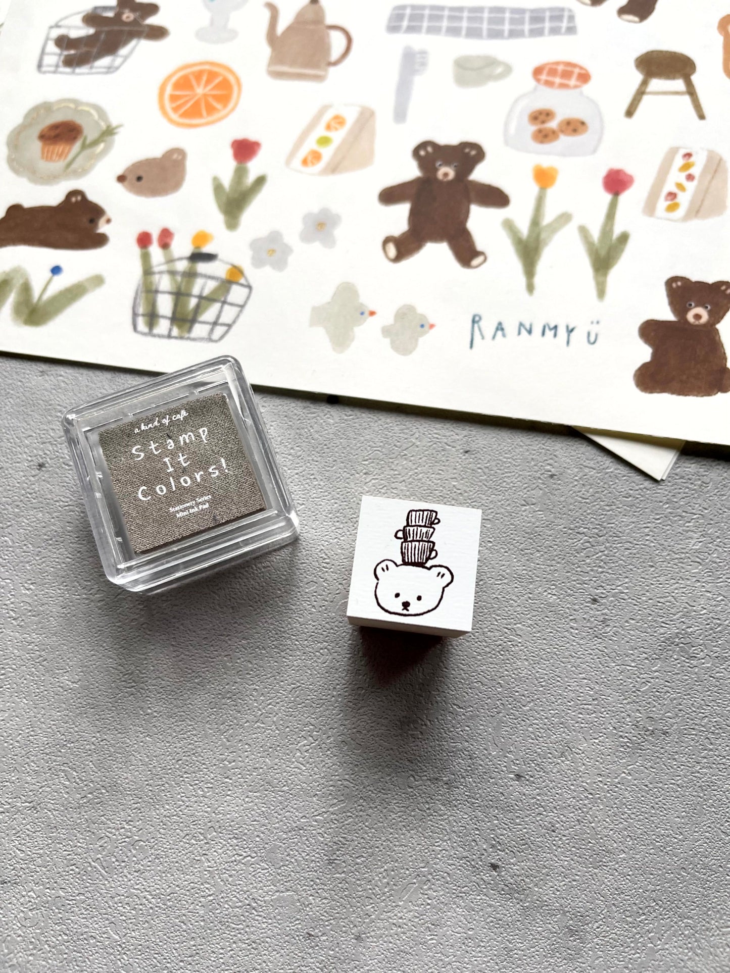 Ranmyu Rubber Stamps // 5 Designs