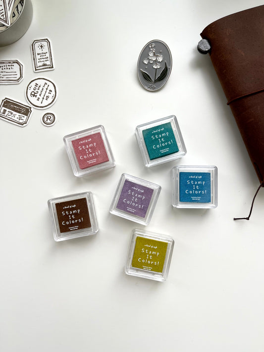 A kind of café Water-Based Ink Pad