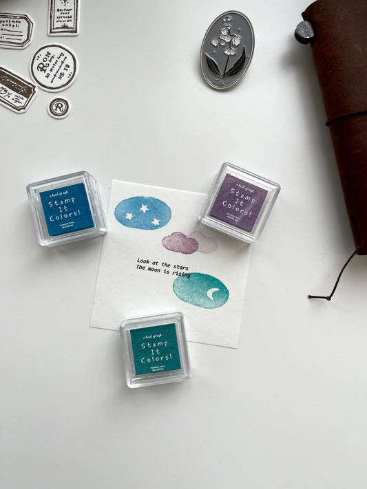 A kind of café Water-Based Ink Pad