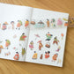 Teayou Autumn Fairies Kiss-Cut PET Sticker Roll