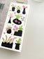 Love Maroon Pink Matcha Drawing Sticker Sheet