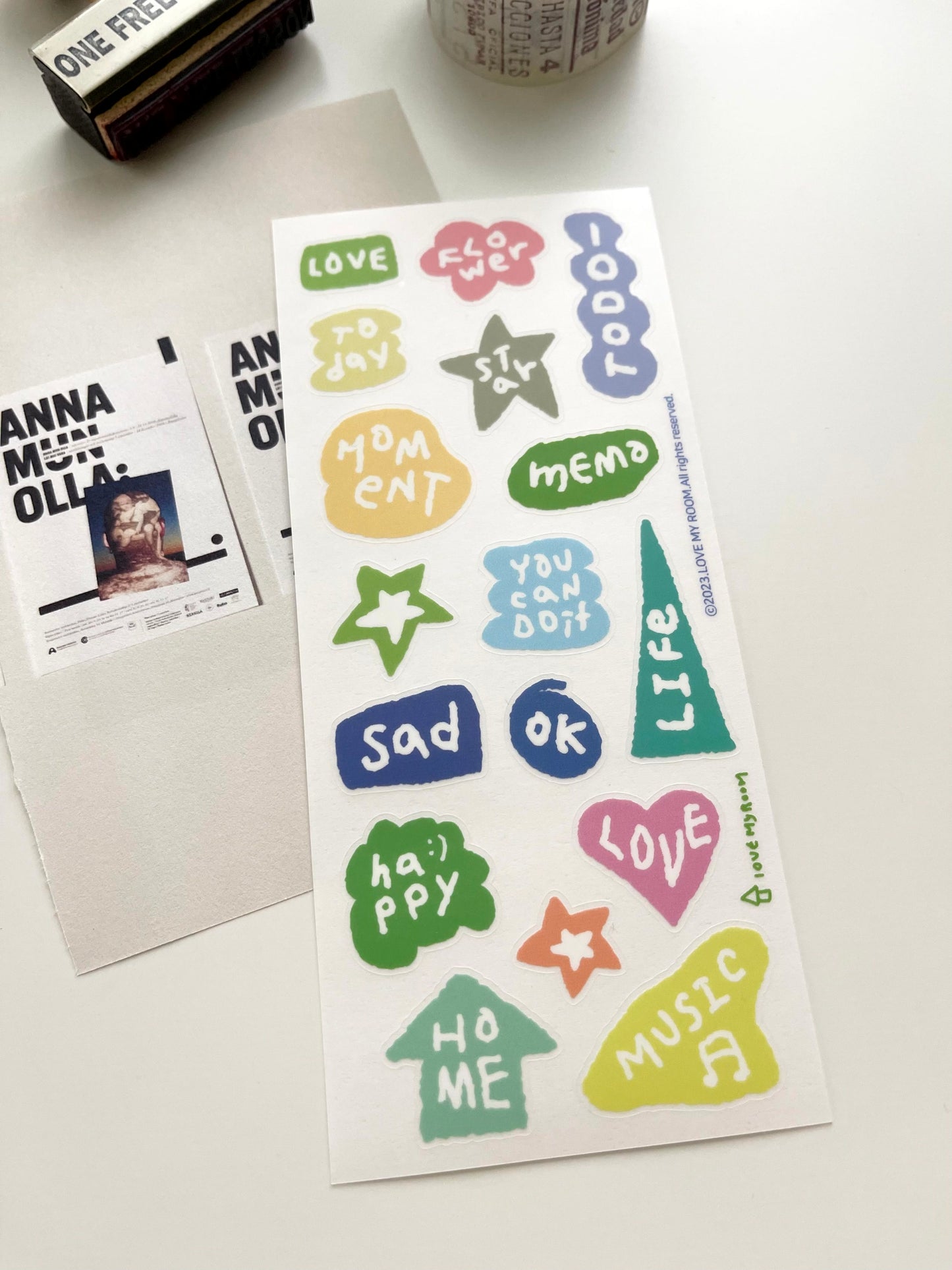 Lovely Life Sticker Sheet