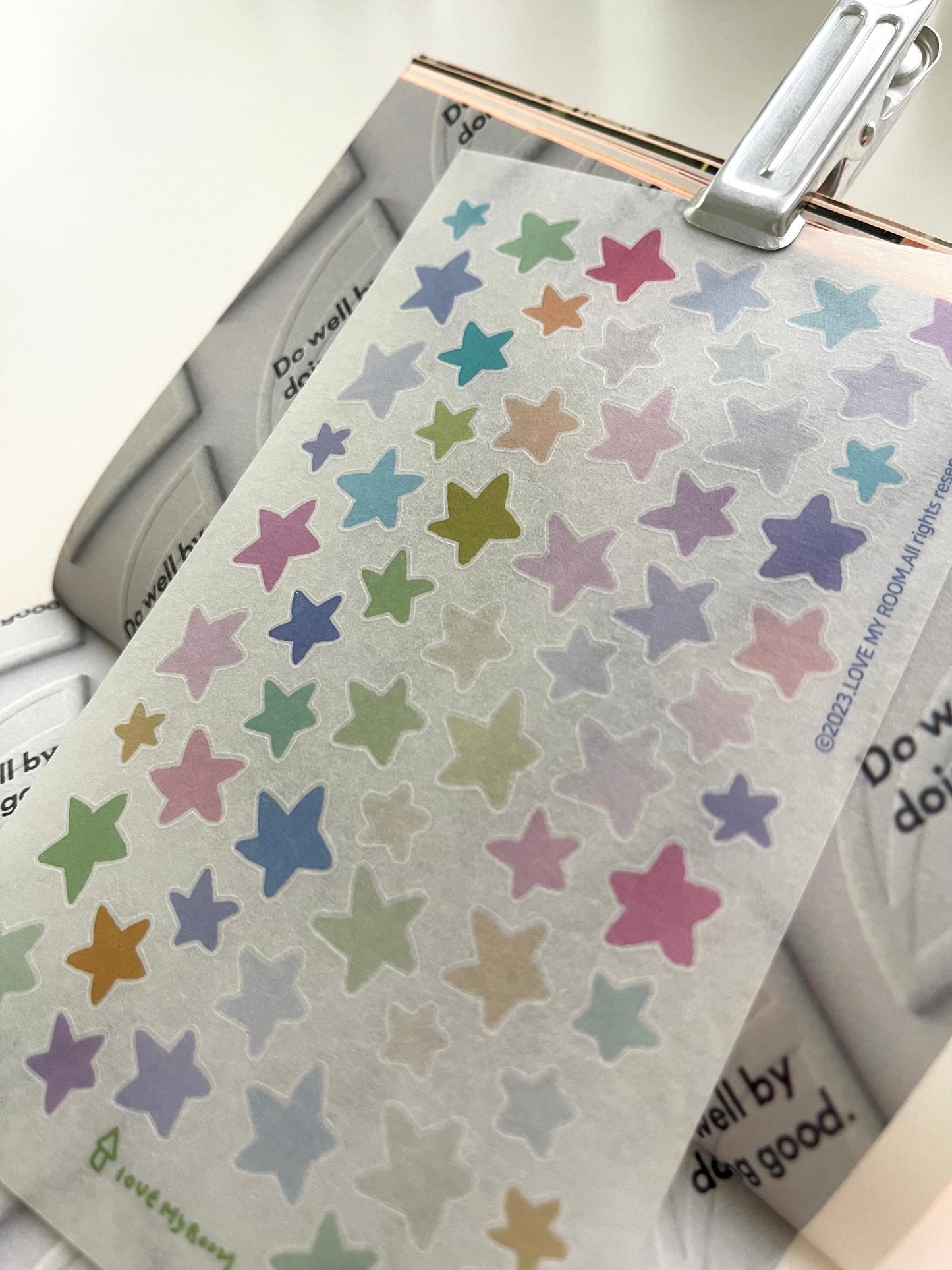 Stars Washi Sticker Sheet