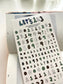 Let's 123 Sticker Sheet