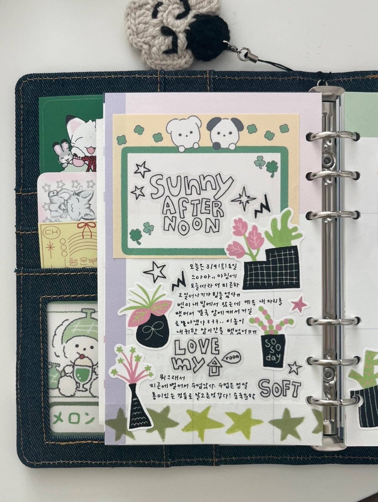 Love Maroon Pink Matcha Drawing Sticker Sheet