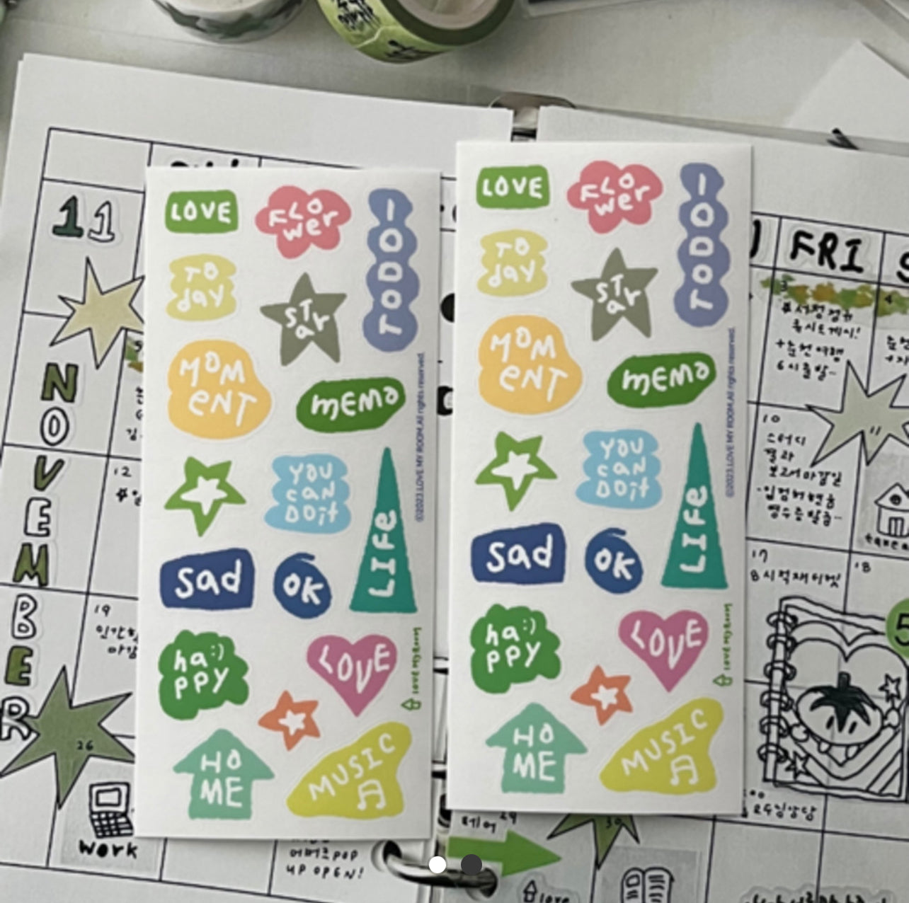 Lovely Life Sticker Sheet