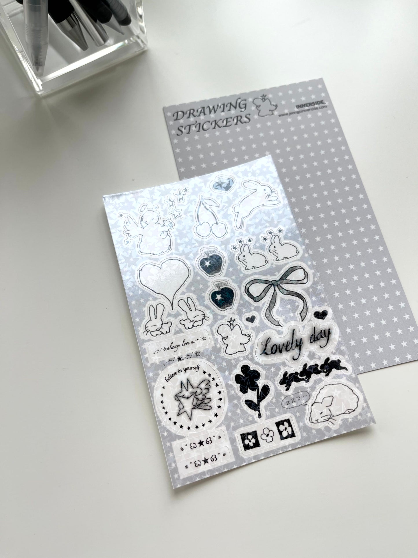 Jeongo Innerside Drawing Sticker // Lovely Day