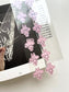 Jeongo Innerside Cat Sticker // White & Pink