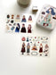 La Dolce Vita Camping Life Clear Sticker Set