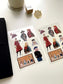 La Dolce Vita When Winter Comes Clear Sticker Set