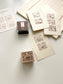 Hatsu Midori x Som Studio My Everyday Corner Wooden Stamps / 7 Designs