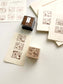 Hatsu Midori x Som Studio My Everyday Corner Wooden Stamps / 7 Designs