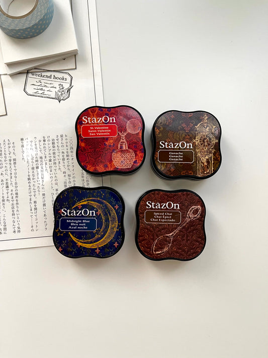 TSUKINEKO StazOn Midi Ink Pad / 8 colors