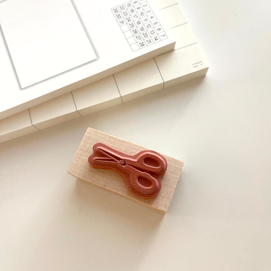 Journaling Deco Stamp / Scissors