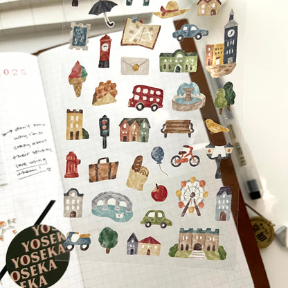 Mind Wave Mahoroba Sticker / 4 Designs