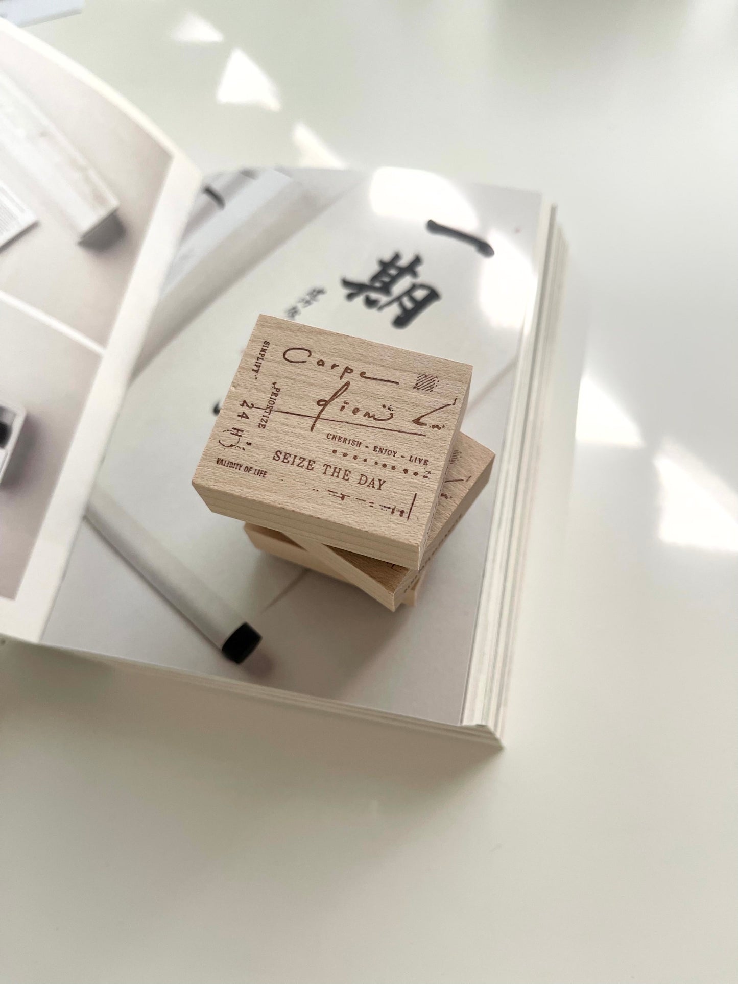 Penspapersplanner Carpe Diem 24th Rubber Stamp