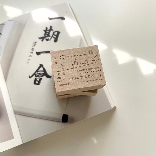 Penspapersplanner Carpe Diem 24th Rubber Stamp