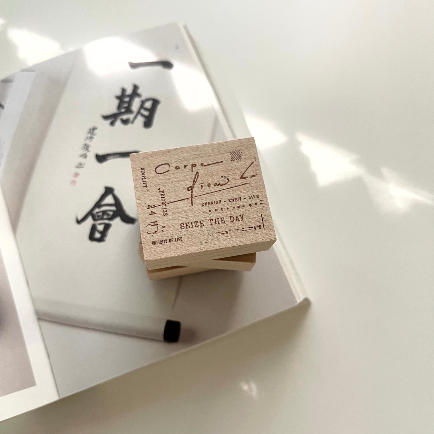 Penspapersplanner Carpe Diem 24th Rubber Stamp