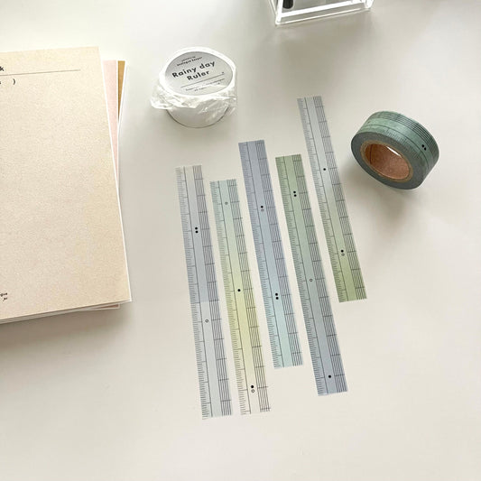 Analogue Keeper Ruler Masking Tape / 3 Designs