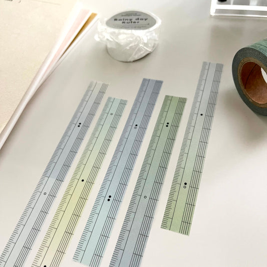 Analogue Keeper Ruler Masking Tape / 3 Designs