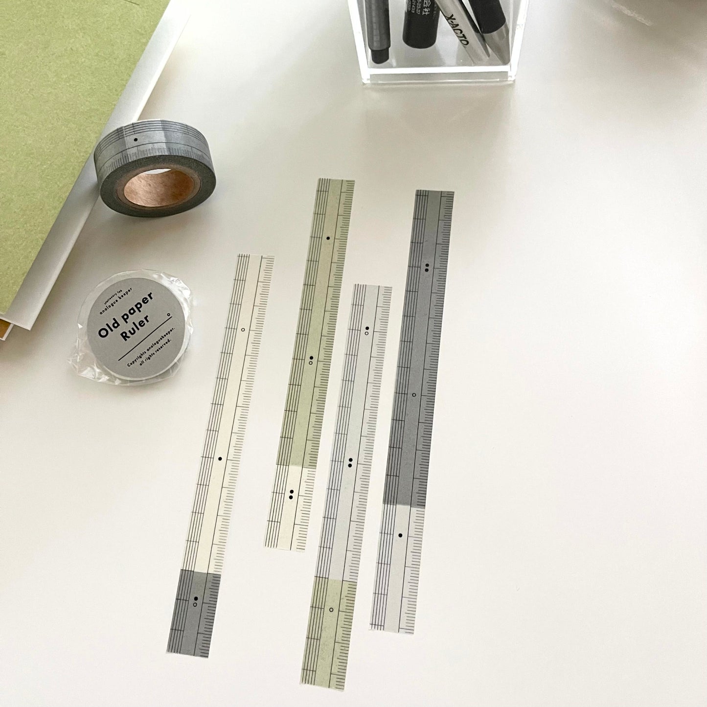 Analogue Keeper Ruler Masking Tape / 3 Designs