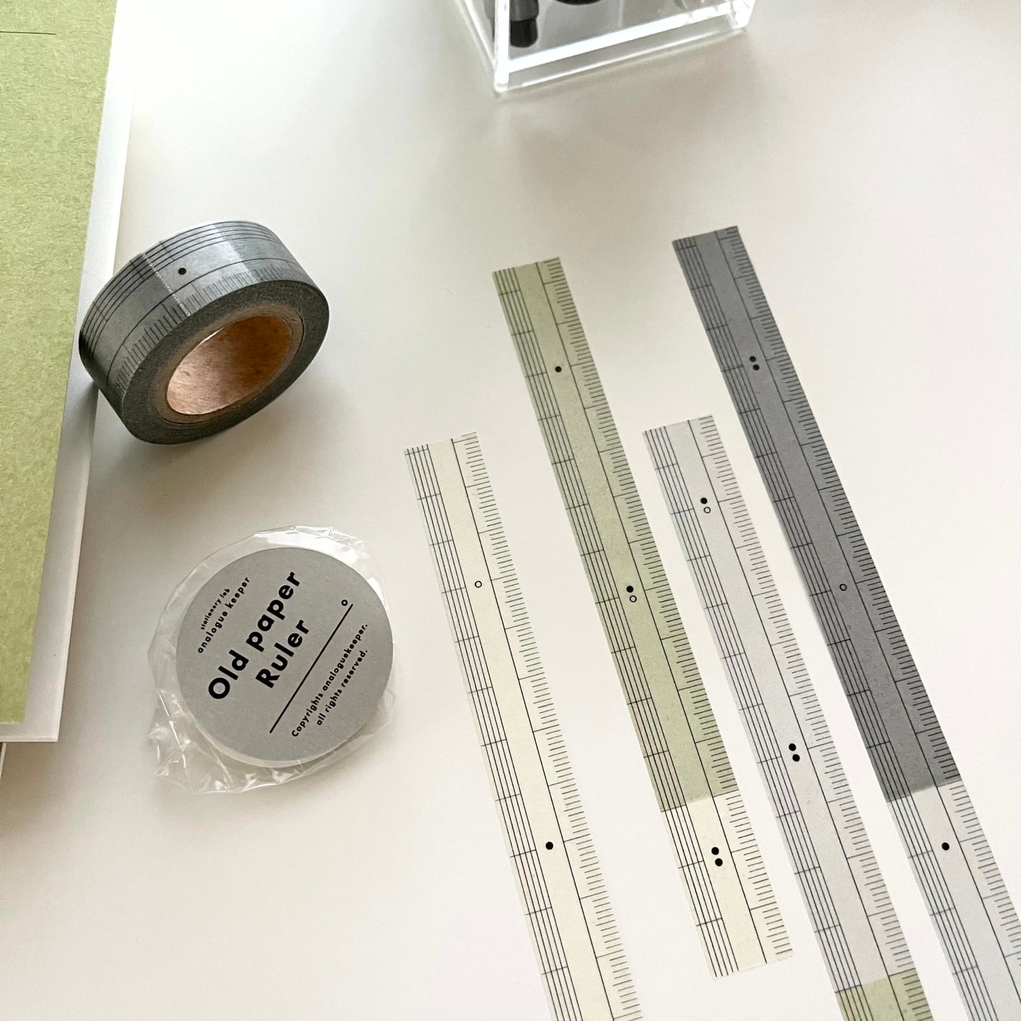 Analogue Keeper Ruler Masking Tape / 3 Designs