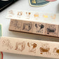 Modaizhi Stationery Sheep Rubber Stamp Set