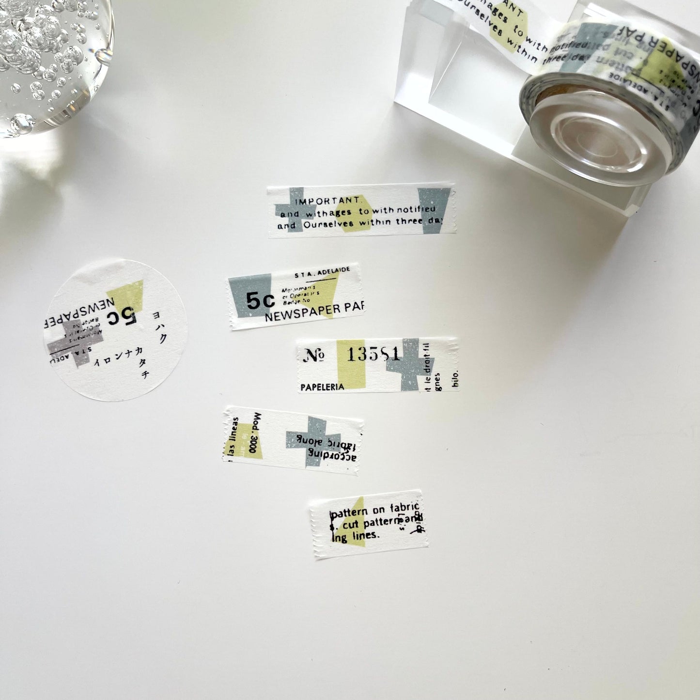 Yohaku Masking Tape { Iron Naka } // Y-008