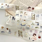 Teayou Palette Series Kiss-cut Sticker Roll / Ver. 01