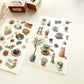 Teayou Macha Garden Transfer Sticker Set