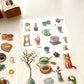 Teayou Macha Garden Transfer Sticker Set